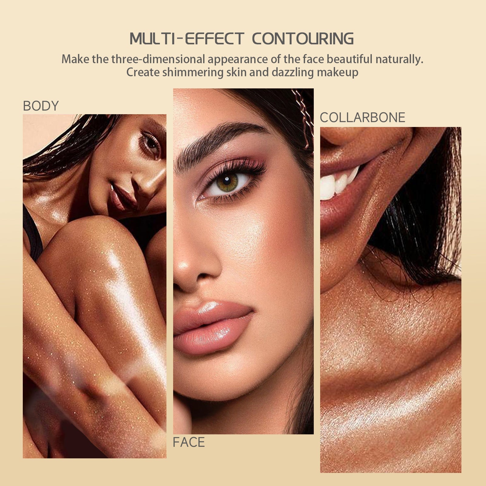 Sun Contour Liquid Set for Brightening and Light Shadow Matte Finish - Teleplus sun contour liquid refraction light