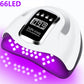 SUN X10 Max Smart Nail Lamp for Manicure Baking and Timing - Teleplus timing x10 manicure baking lamp