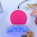 Sunshine 2C Dual Light Source Lamp 48W Heating and Nail Painless Dryer - Teleplus heating lamp 48w phototherapy machine