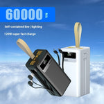 Super Fast Charge Large Capacity Portable Power - Super Fast Charge Large Capacity Power Bank 168mm