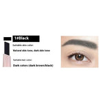 Sweatproof Waterproof Eyebrow Pencil Smudge Durability 1pcs Black Standard - Teleplus sweatproof eyebrow pencil smudge