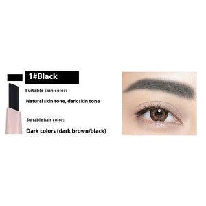 Sweatproof Waterproof Eyebrow Pencil Smudge Durability 1pcs Black Standard - Teleplus sweatproof eyebrow pencil smudge
