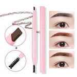 Sweatproof Waterproof Eyebrow Pencil Smudge Durability 1pcs Black Standard - Teleplus sweatproof eyebrow pencil smudge