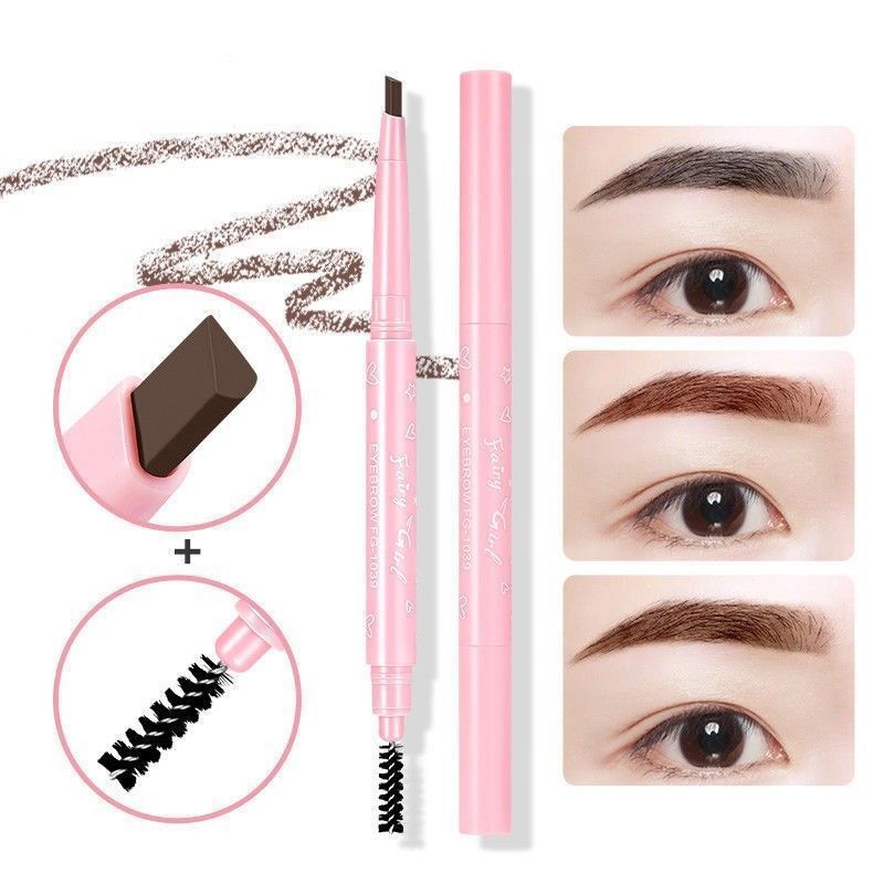 Sweatproof Waterproof Eyebrow Pencil Smudge Durability 1pcs Black Standard - Teleplus sweatproof eyebrow pencil smudge