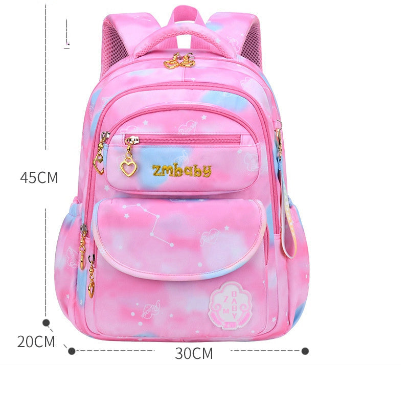 Sweet And Cute Gradient Backpack - Sky Blue Gradient Backpack for Sweet Style Fun