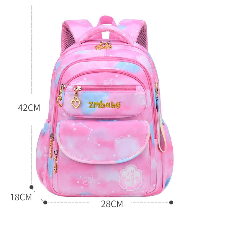 Sweet And Cute Gradient Backpack - Sky Blue Gradient Backpack for Sweet Style Fun