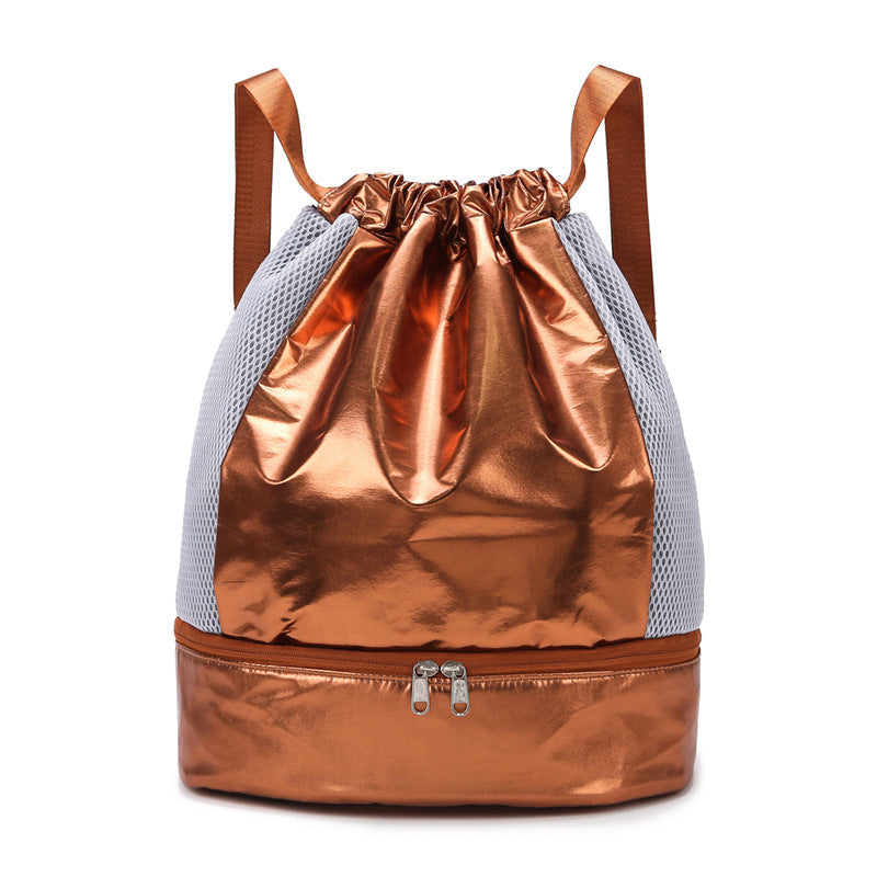 Swimming Storage Bag for Wet and Dry Items with Breathable Fabric - fitness dry wet separation swimming storage bag