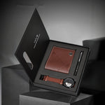 T080-1 Belt Wallet Watch and Signature Pen Gift Set for Men - t080-1