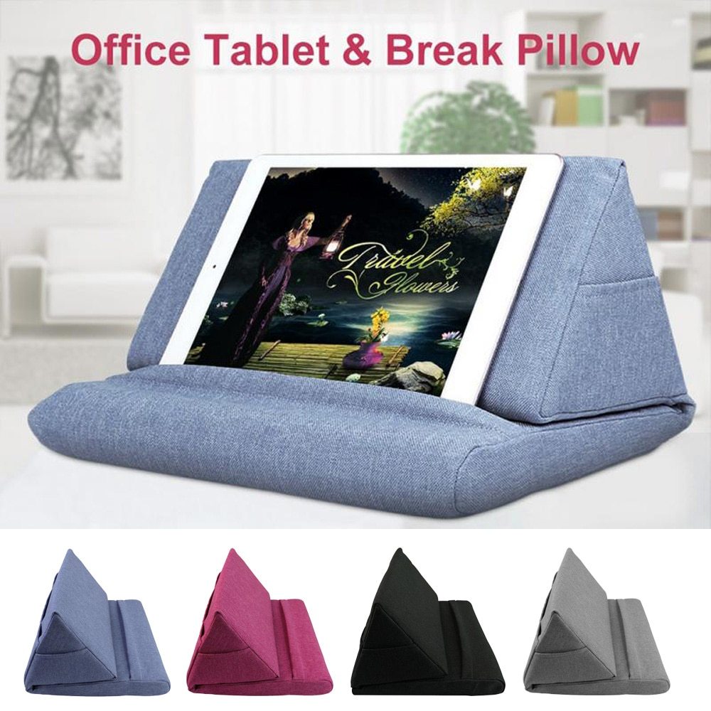 Tablet computer mobile phone support pillow pillow - Pillow Fight with Your Tablet Phone Support Buddy