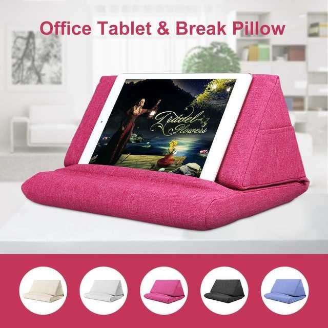 Tablet computer mobile phone support pillow pillow - Pillow Fight with Your Tablet Phone Support Buddy