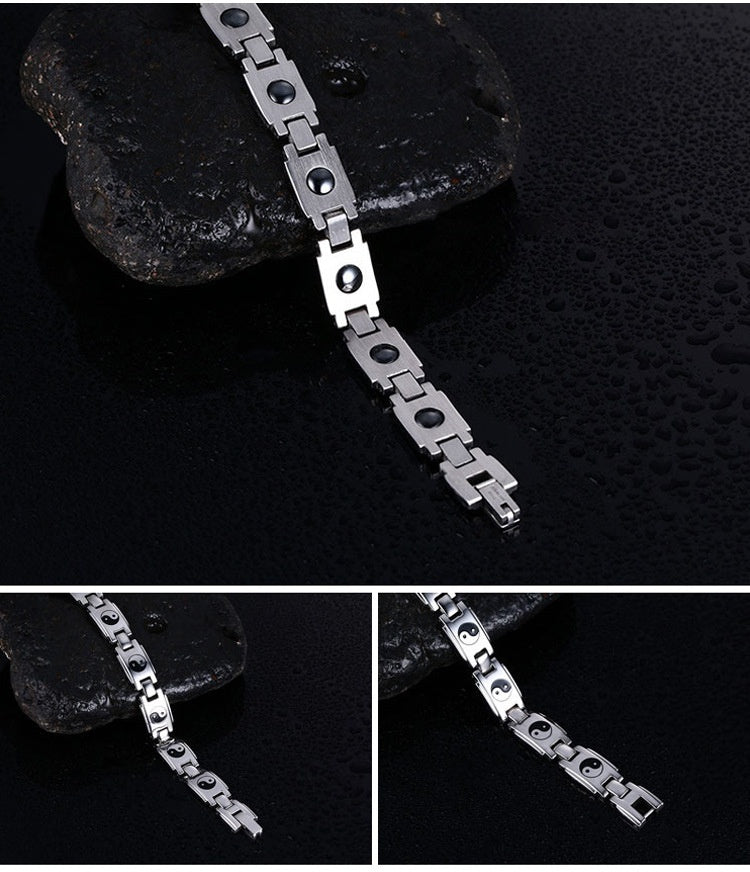 Tai Chi Titanium Steel Bracelet Jewelry For Men - Tai Chi Titanium Steel Bracelet Jewelry for Men