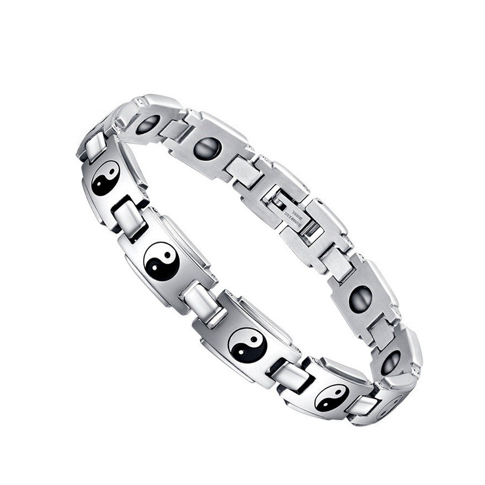 Tai Chi Titanium Steel Bracelet Jewelry For Men - Tai Chi Titanium Steel Bracelet Jewelry for Men