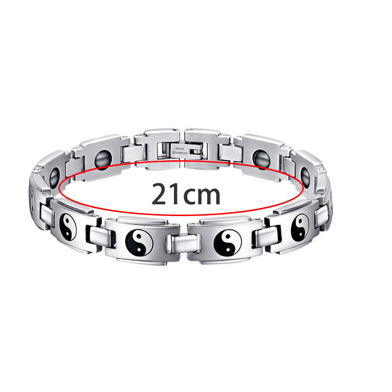 Tai Chi Titanium Steel Bracelet Jewelry For Men - Tai Chi Titanium Steel Bracelet Jewelry for Men