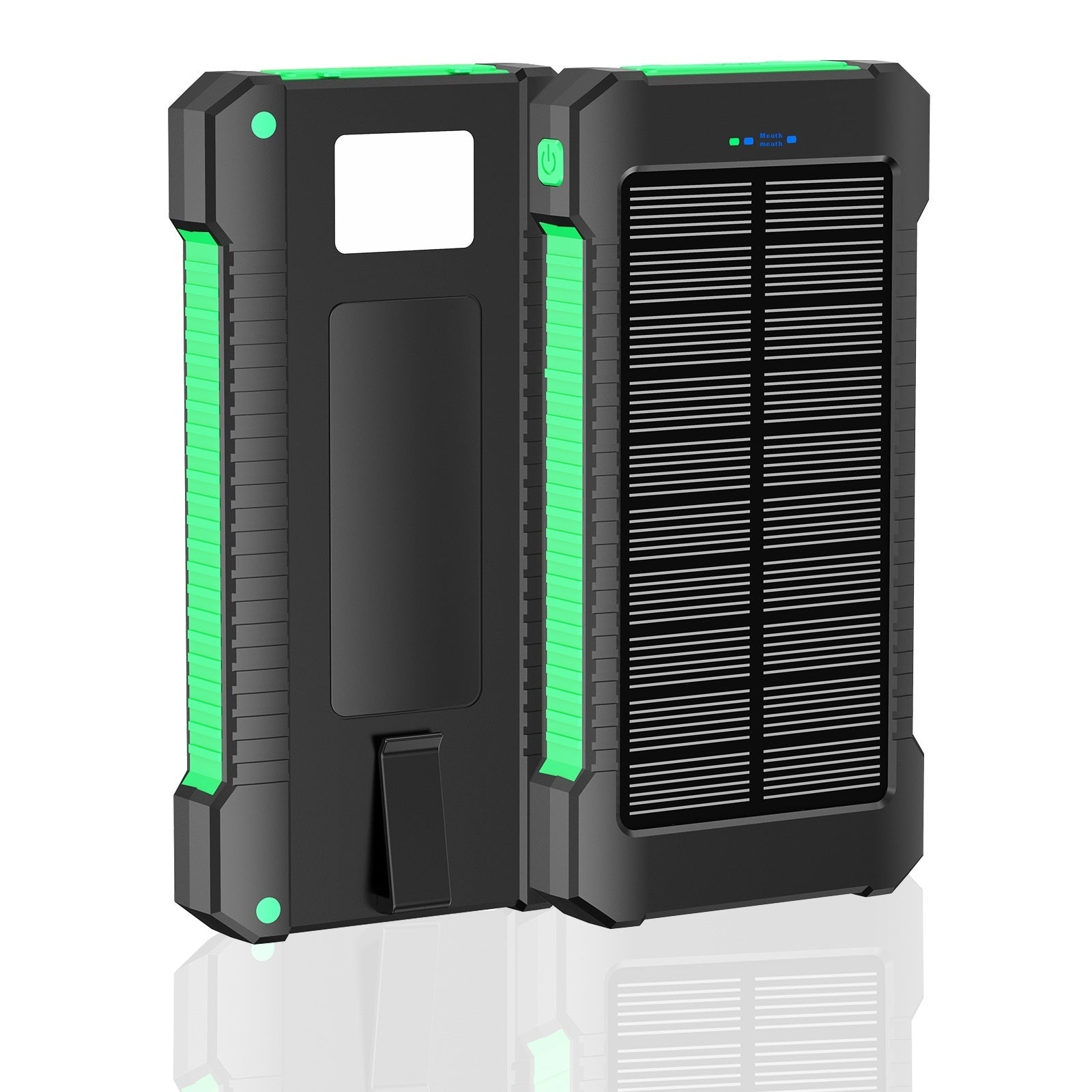 Taineng Yang Wireless Charging With Built-in Cable Outdoor Mobile Power Bank - Taineng Yang Solar Charging Wireless