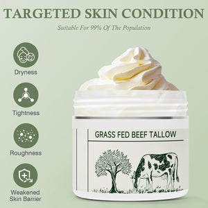 Tallow Skin Moisturizing Cream for Nourishing and Soothing Care 50g - tallow skin moisturizing soothing nourishing cream