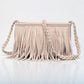 Tassel Bag Shoulder Crossbody for Women in Solid Colors - Teleplus tassel bag shoulder crossbody