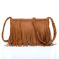 Tassel Bag Shoulder Crossbody for Women in Solid Colors - Teleplus tassel bag shoulder crossbody