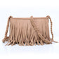 Tassel Bag Shoulder Crossbody for Women in Solid Colors - Teleplus tassel bag shoulder crossbody