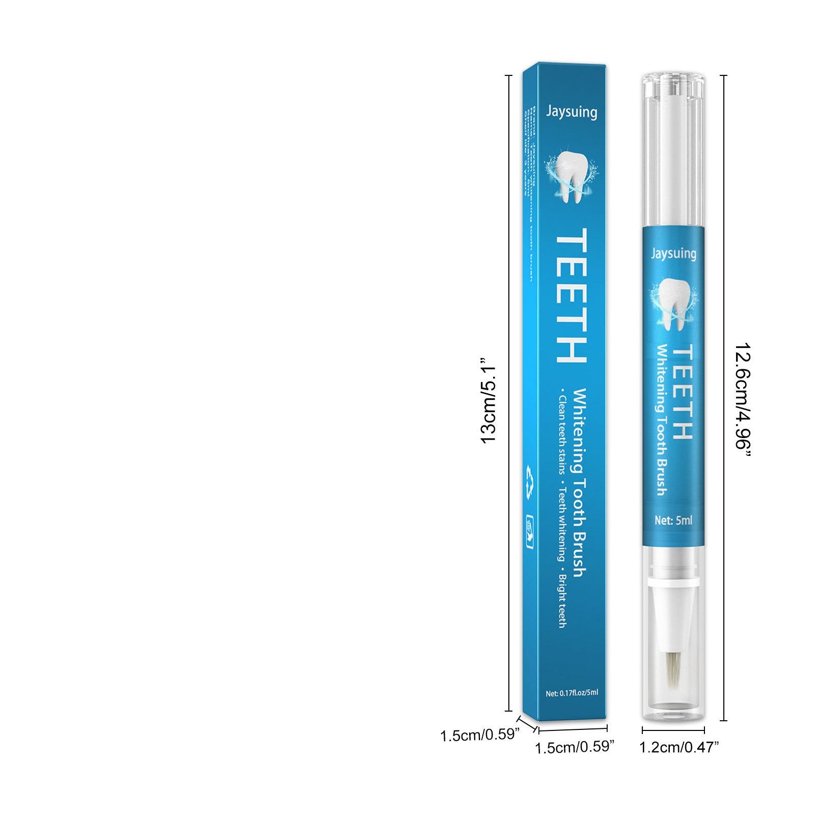 Teeth White Pen for Brightening Oral Care Remove Stains and Yellowing - Smile Brighter with the Magic teeth white pen