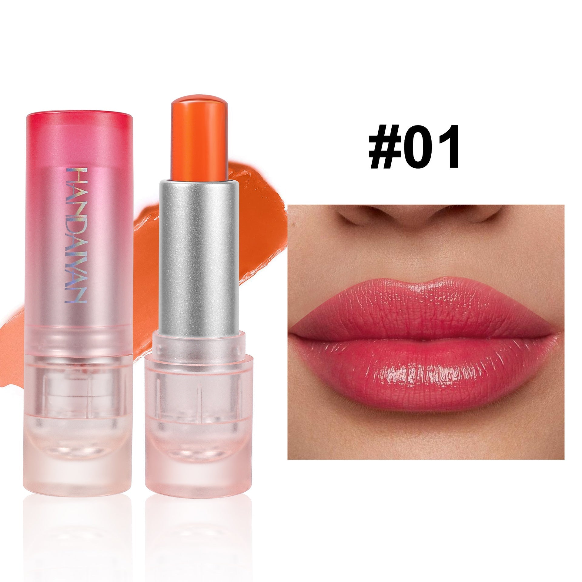 Temperature Change Lipstick Moisturizing Color Changing for Ladies - Teleplus temperature change lipstick moisturizing