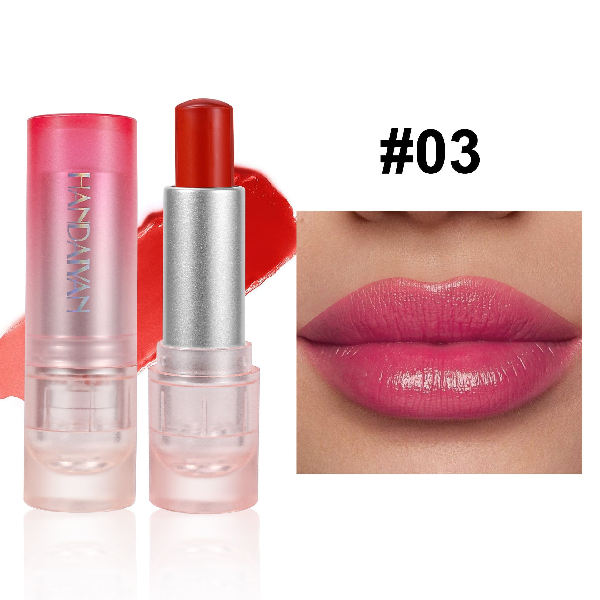 Temperature Change Lipstick Moisturizing Color Changing for Ladies - Teleplus temperature change lipstick moisturizing