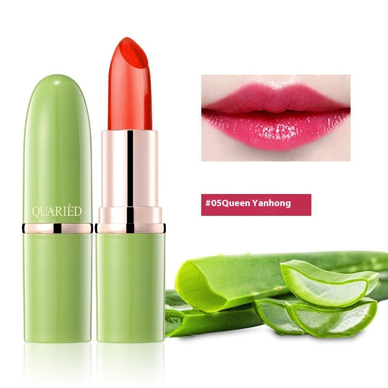 Temperature Change Lipstick with Aloe Jelly for Lasting Moisture and Easy Color - Teleplus aloe jelly temperature