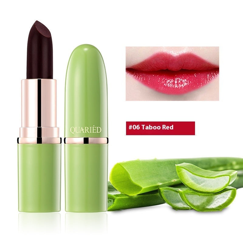 Temperature Change Lipstick with Aloe Jelly for Lasting Moisture and Easy Color - Teleplus aloe jelly temperature