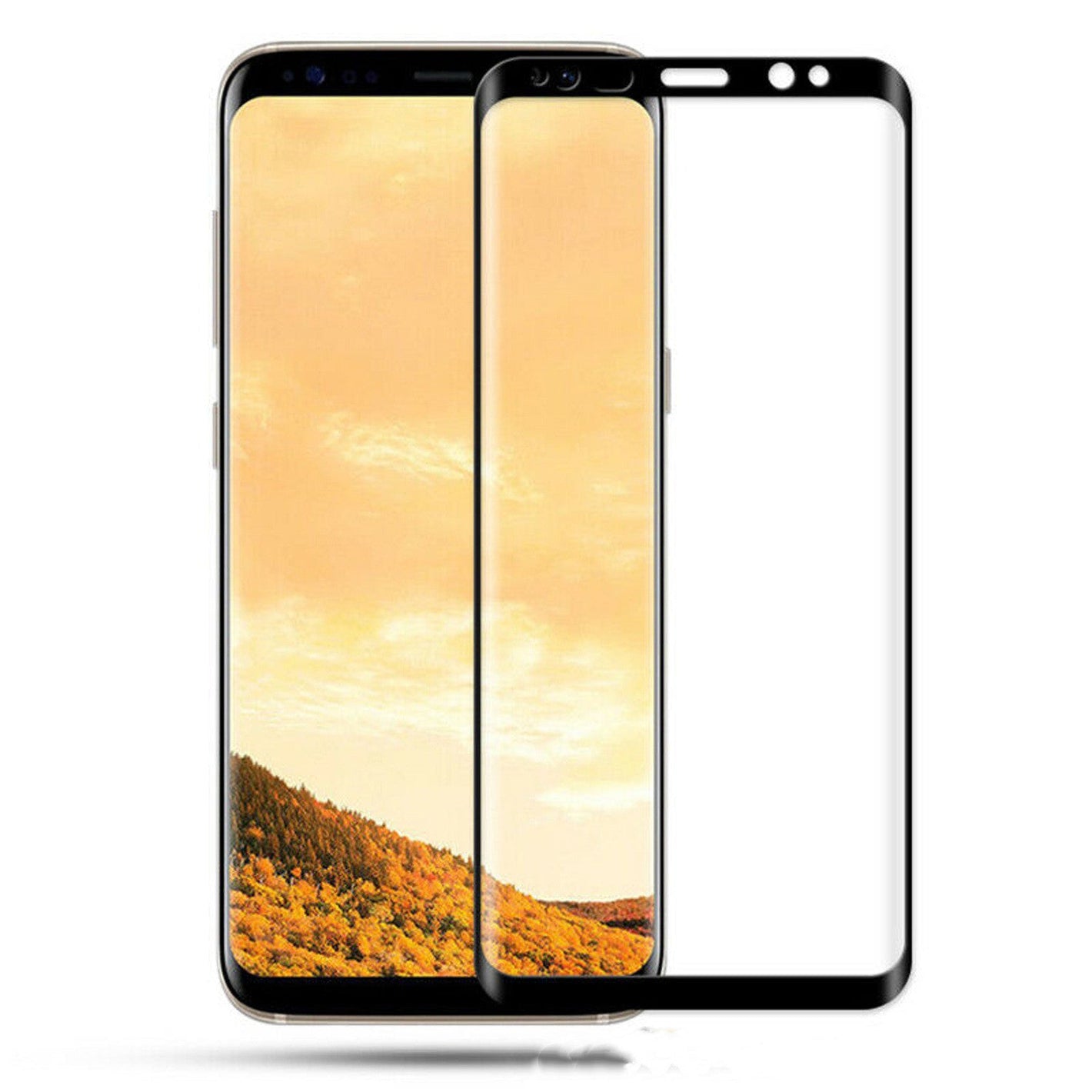 Tempered Glass Film HD for Smartphone Screen Protection - Full tempered glass film