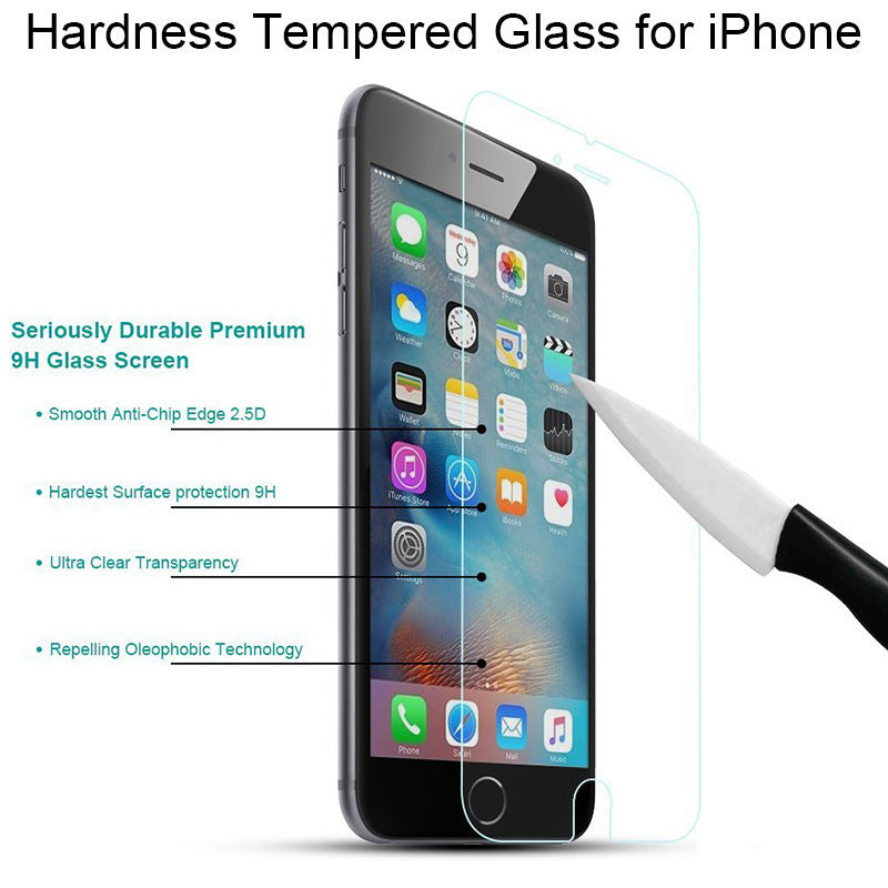 Tempered Glass Screen Protector Front Film - Tempered Glass Screen Protector for iPhone XS Max