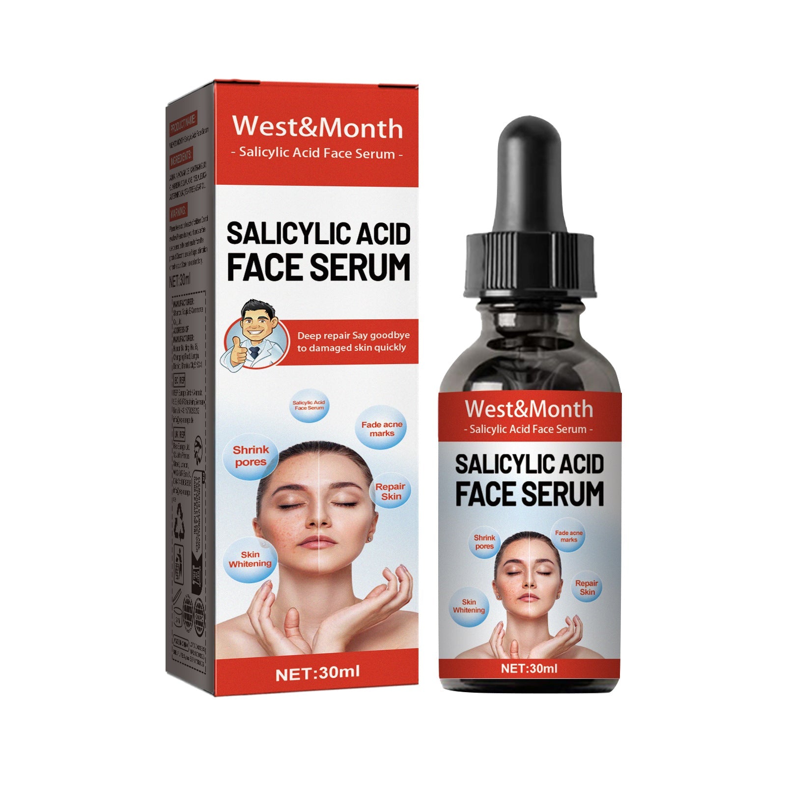 Tender Skin Care Facial Essence with PCA Sodium and Glycerol 30ml - Teleplus tender skin care facial essence pca sodium