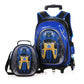 The New Men’s Detachable Trolley Schoolbag Reduces The Burden - Trolley Schoolbag: Say Goodbye to Heavy Burdens