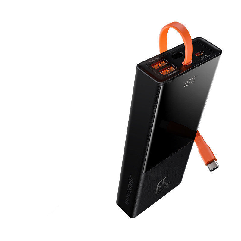 The Wizard Is Suitable For Power Bank Notebook 65w Fast Charge - Wizard 65W Fast Charge Power Bank with LCD Display