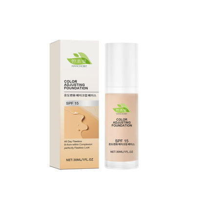 Thermostatic Liquid Foundation with Centella Asiatica Extract and Titanium Dioxide - Teleplus thermostatic liquid