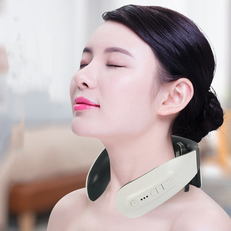 Wireless Thermostatic Neck Massager with Remote Control and Heating Features - Protector for Lazies thermostatic
