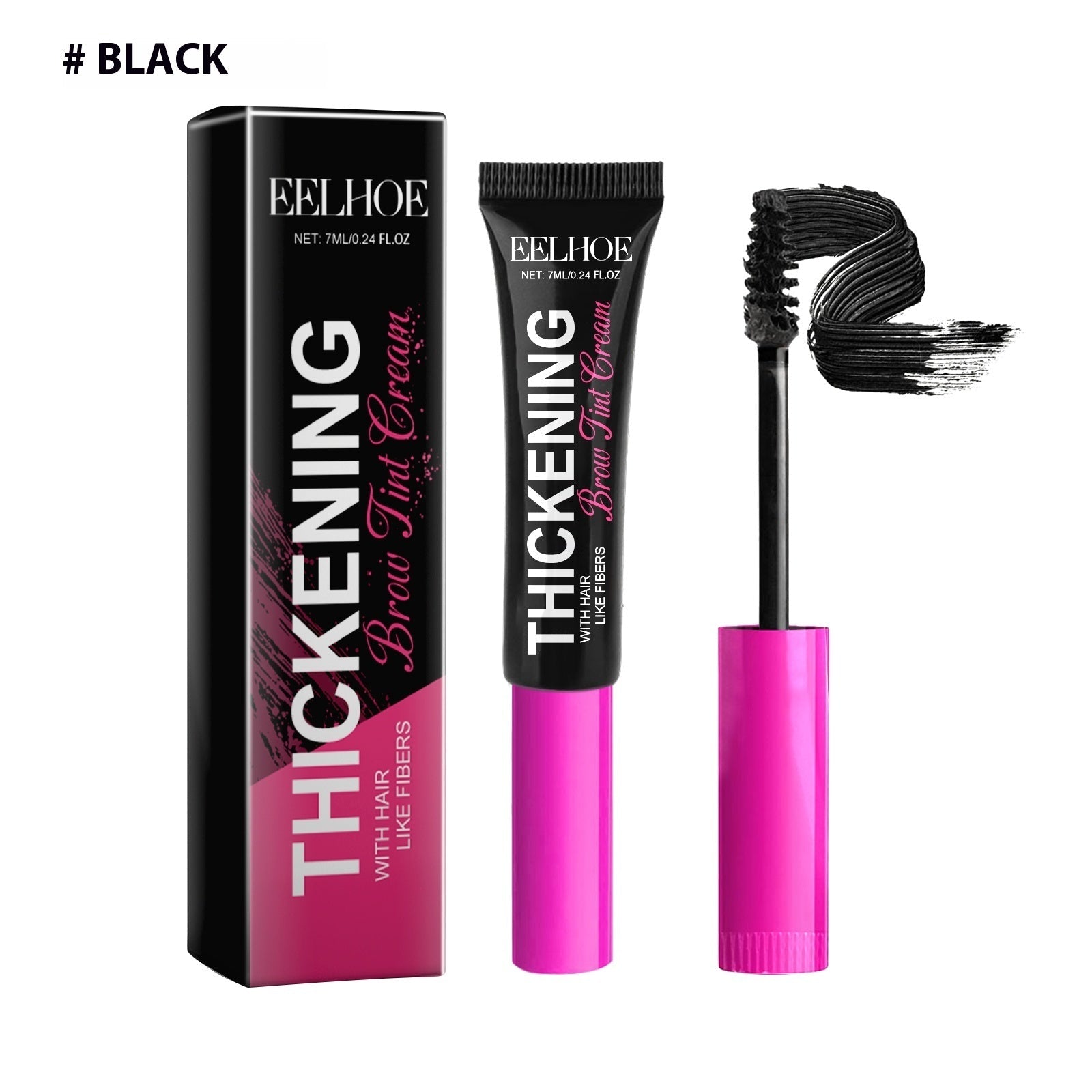 Thickening Brow Tint Cream with Water Glycerin and Natural Extracts - for Fuller Brows thickening brow tint cream