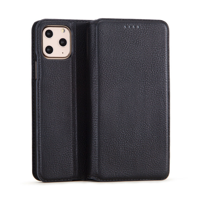 Thin Real Leather Case Cover - Thin Real Leather Case Cover for Mobile Phones