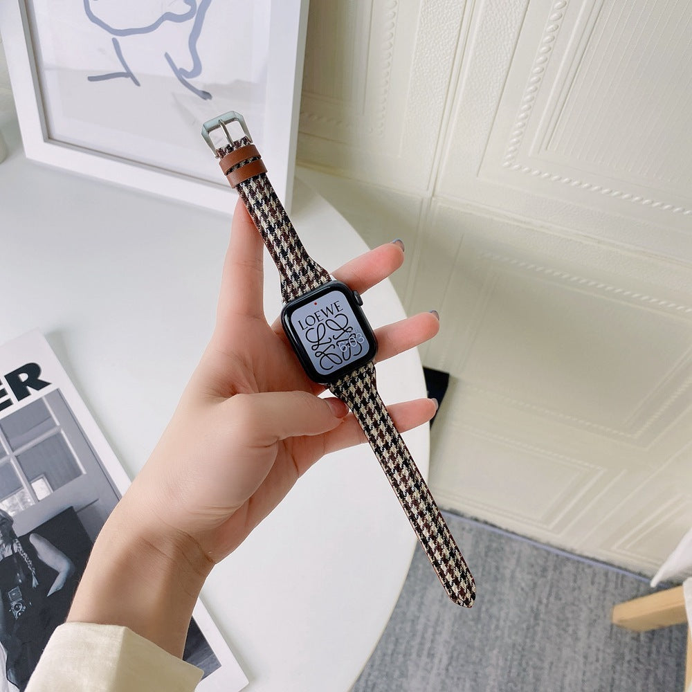 Thousand Bird Leather Watch Strap for Wrist 38-45mm - Stylish Aviators thousand bird leather watch wrist