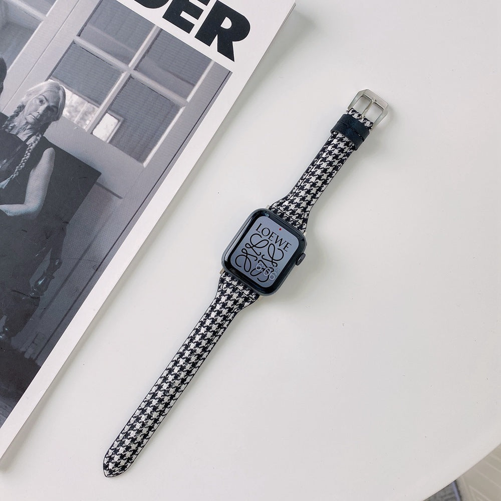 Thousand Bird Leather Watch Strap for Wrist 38-45mm - Stylish Aviators thousand bird leather watch wrist