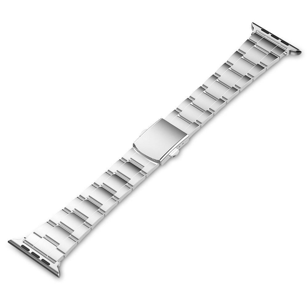 Three Beads Strap for Iwatch Stainless Steel Connector Compatible with iPhone - three beads strap iwatch