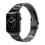 Three Beads Strap for Iwatch Stainless Steel Connector Compatible with iPhone - three beads strap iwatch