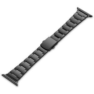 Three Beads Strap for Iwatch Stainless Steel Connector Compatible with iPhone - three beads strap iwatch