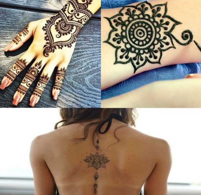 Three Color Tattoo Hand Paint Kit with Templates and Plasters - Painted for Your Wild Side three color tattoo hand