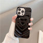 Three-dimensional Love Wave Pattern Pleated Protective Sleeve - Three-Dimensional Love Wave Pleated Sleeve Case