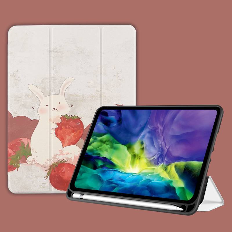 Three fold silicone shell - Three Fold Silicone Shell for iPads Bring the Fun