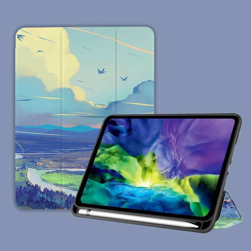 Three fold silicone shell - Three Fold Silicone Shell for iPads Bring the Fun