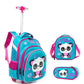 Unisex Nylon School Backpack for Boys and Girls 20-35L with Multiple Pockets - Tote-ally Awesome Trolley Bags
