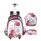 Three-piece Trolley Bag For Primary School Students - Tote-ally Awesome Trolley Bags for School Adventures