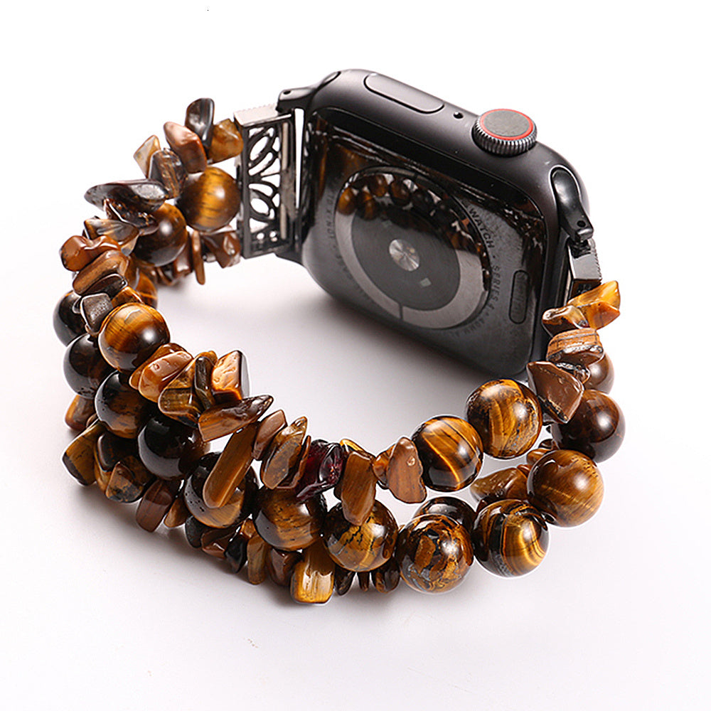 Tiger Eye Sun Stone Jewelry Strap for Original Suitable Accessories - Teleplus original stone strap suitable jewelry