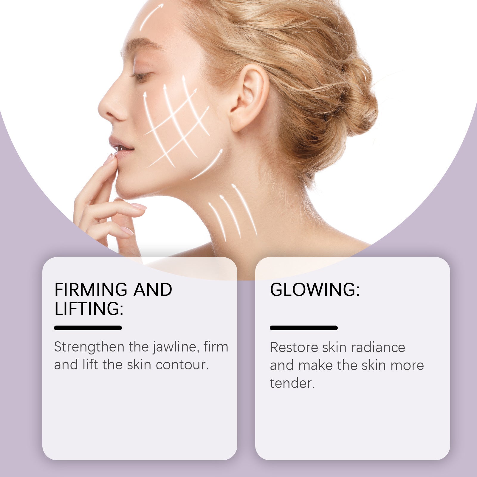 Tightening Facial Mask with Nicotinamide Adenine Dinucleotide and Hydrating Ingredients - Teleplus tightening facial
