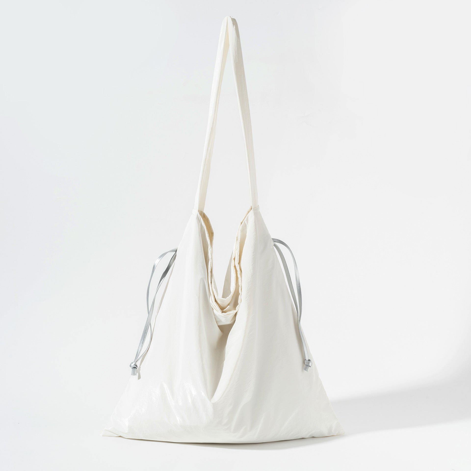 Tinfoil Shoulder Leisure Bag with Sandwich Pocket for Literary Women - Teleplus tinfoil shoulder leisure literary women